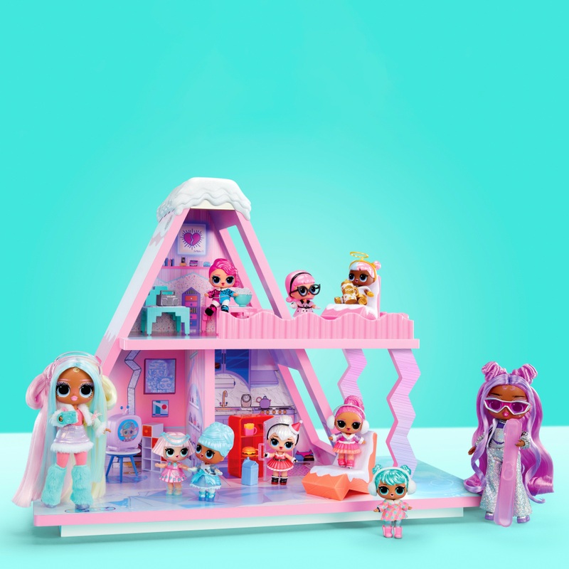 Surprise! Winter Snow Chalet Playset Smyths Toys UK
