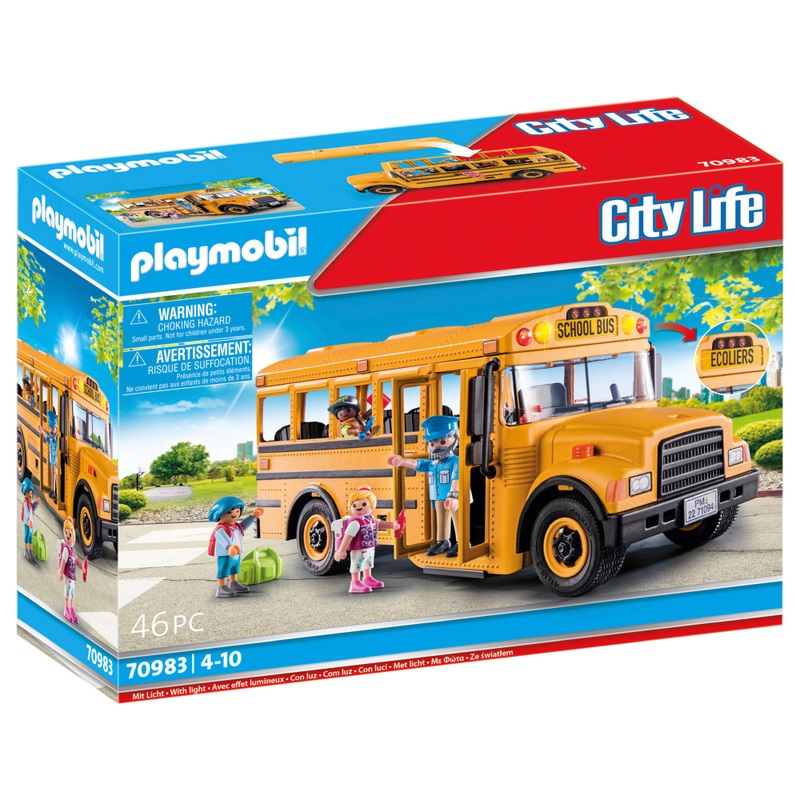 Playmobil - City Life 70983 Bus Scolaire