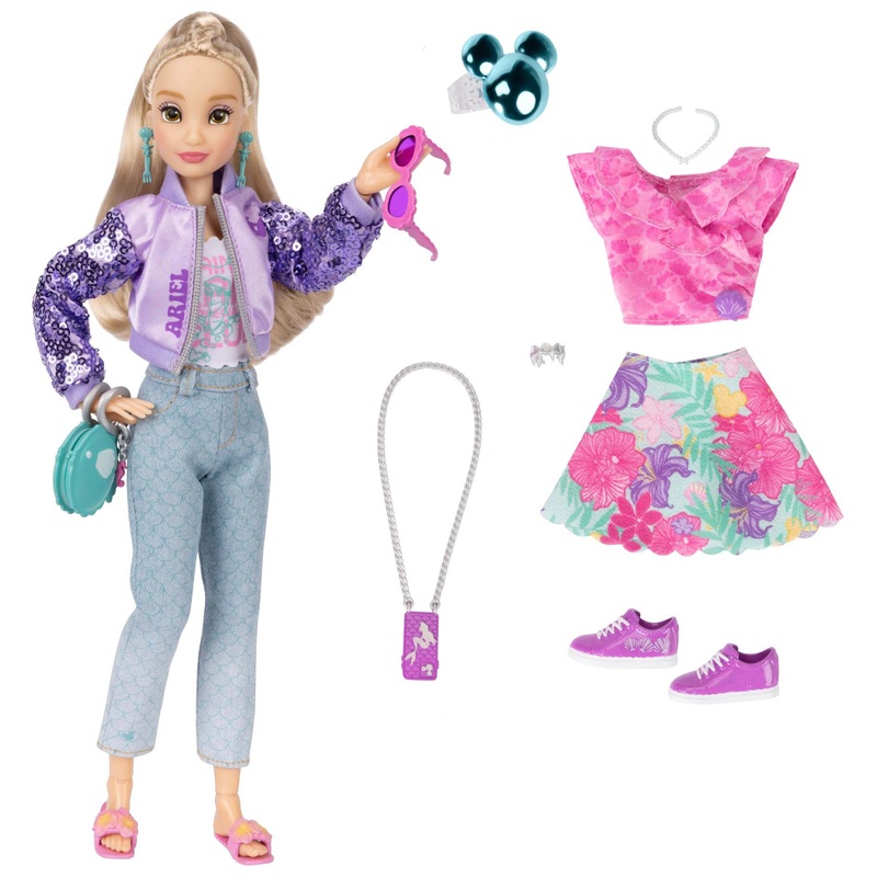 Disney - Poupée ILY Ariel avec Tenues et Accessoires
