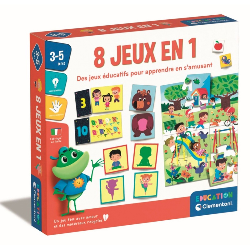 Clementoni - Coffret Educatif 8 Jeux En 1 | Smyths Toys France