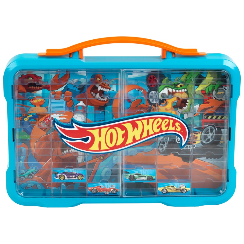 Hot Wheels - Mallette Vitrine de Collection Illuminée