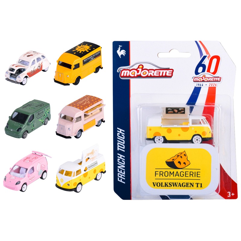 Majorette - Véhicule 1/64 French Touch Deluxe - Modèle Aléatoire