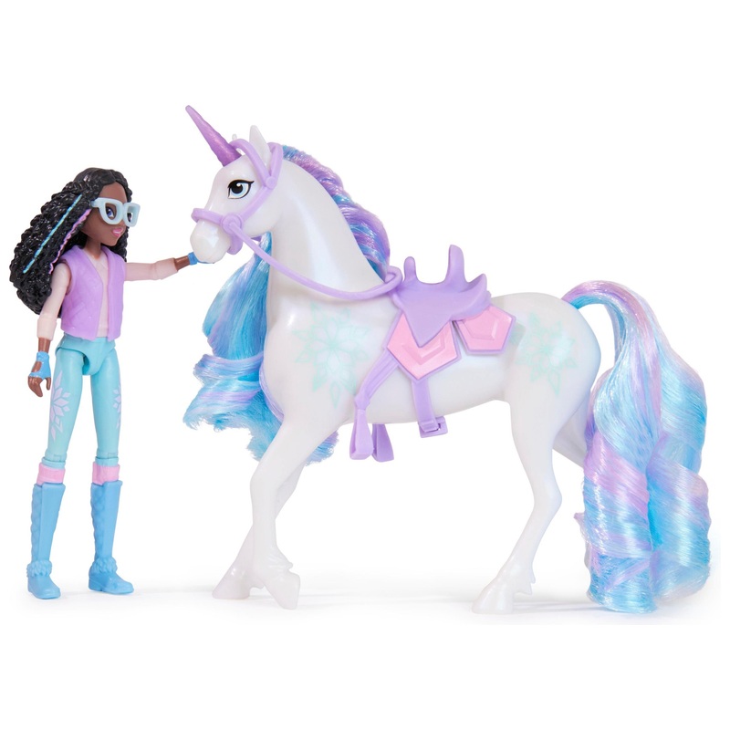 Unicorn Academy Pop Layla met Eenhoorn Glacier 12 cm