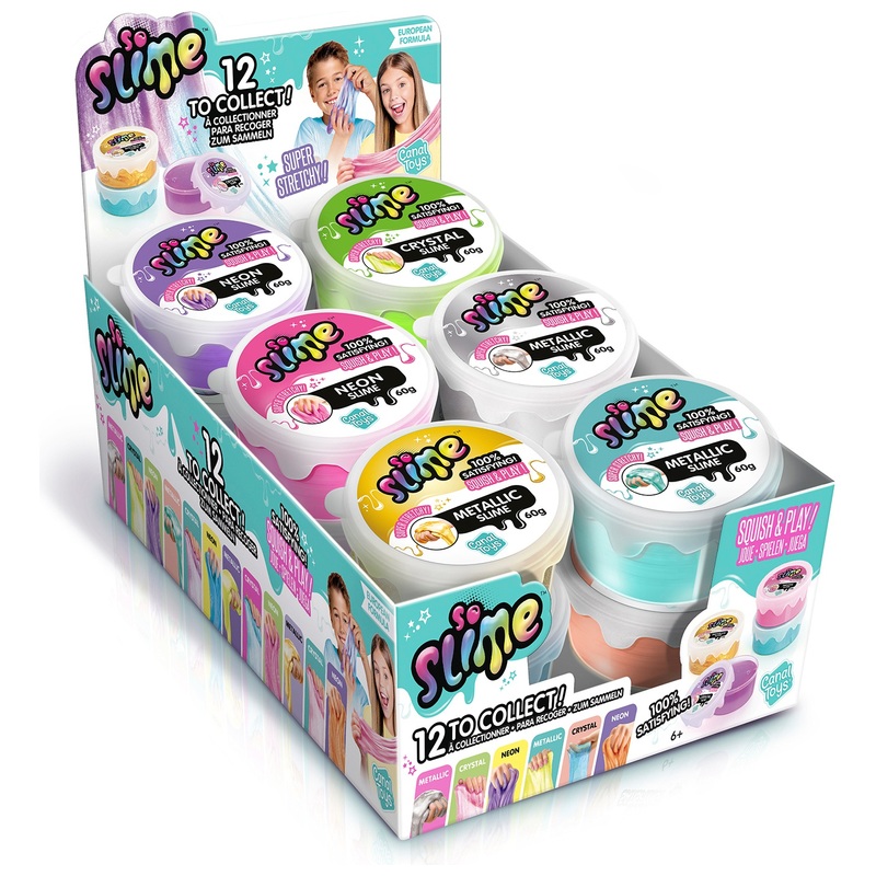 So Slime Slijm in Potje assorti