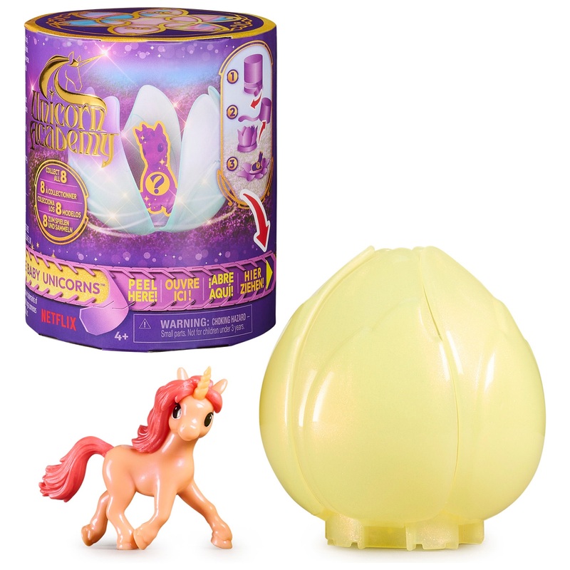 Unicorn Academy Figuur Eenhoorn Baby 6 cm assorti