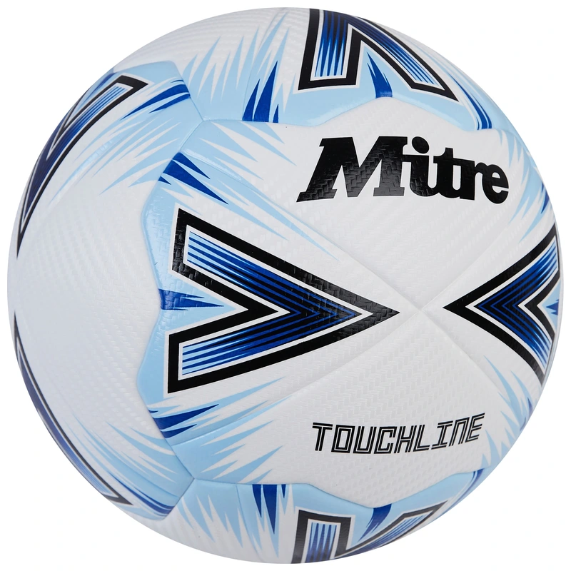 Durable exterior of Mitre match ball for all weather