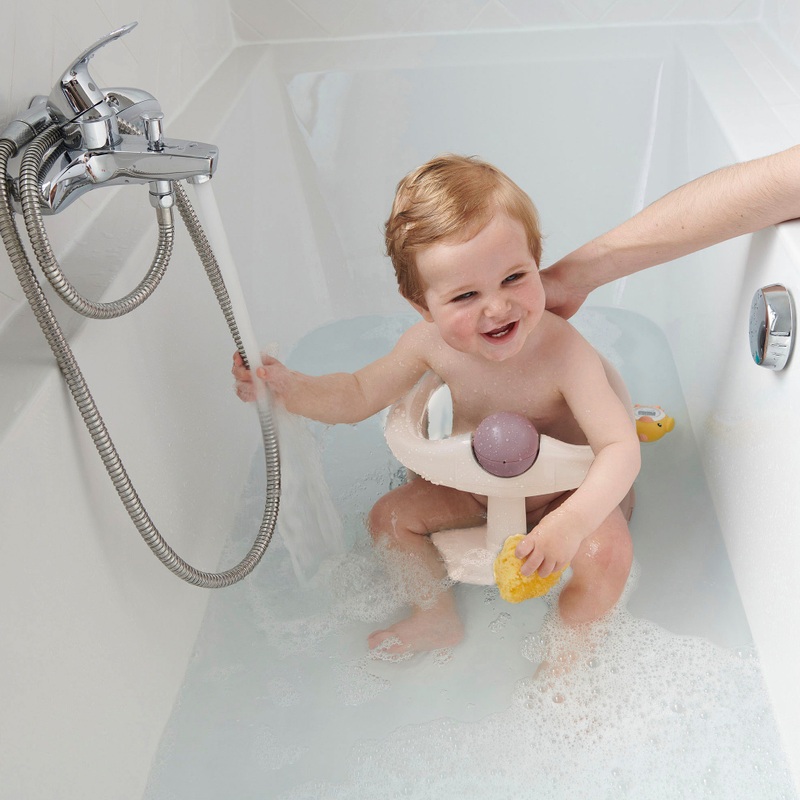 Bebeconfort Swivel Baby Bath Seat Beige Smyths Toys UK