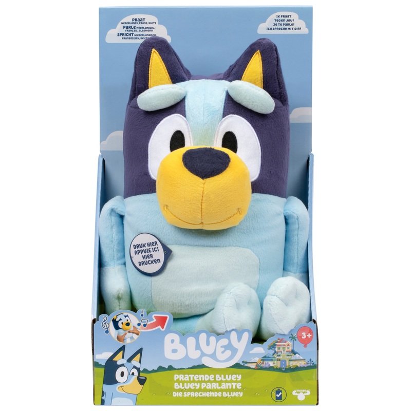 Bluey - Peluche Bluey Parlante 33 cm