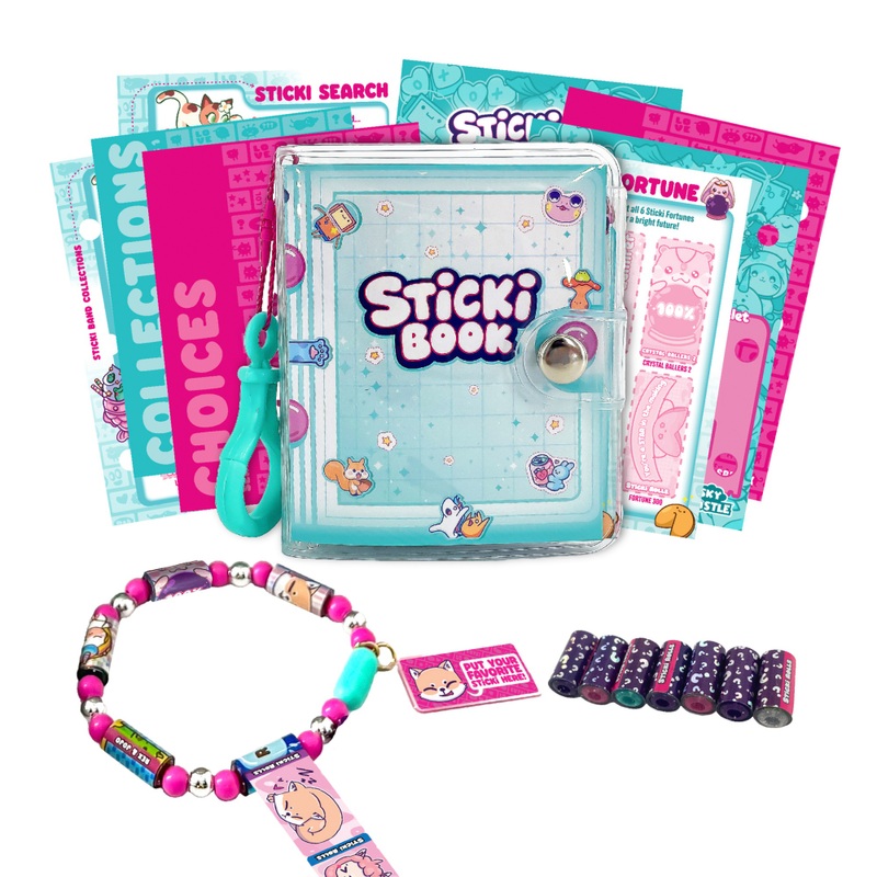 Sticki Rolls Stickeralbum Sticki Boek