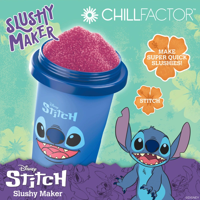 Child using ChillFactor Slushy Maker