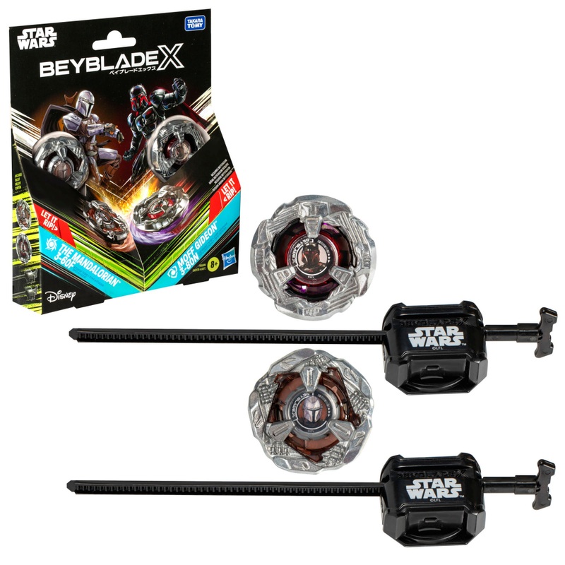Beyblade X en Star Wars The Mandalorian 3-60F vs. Moff Gideon 3-80N