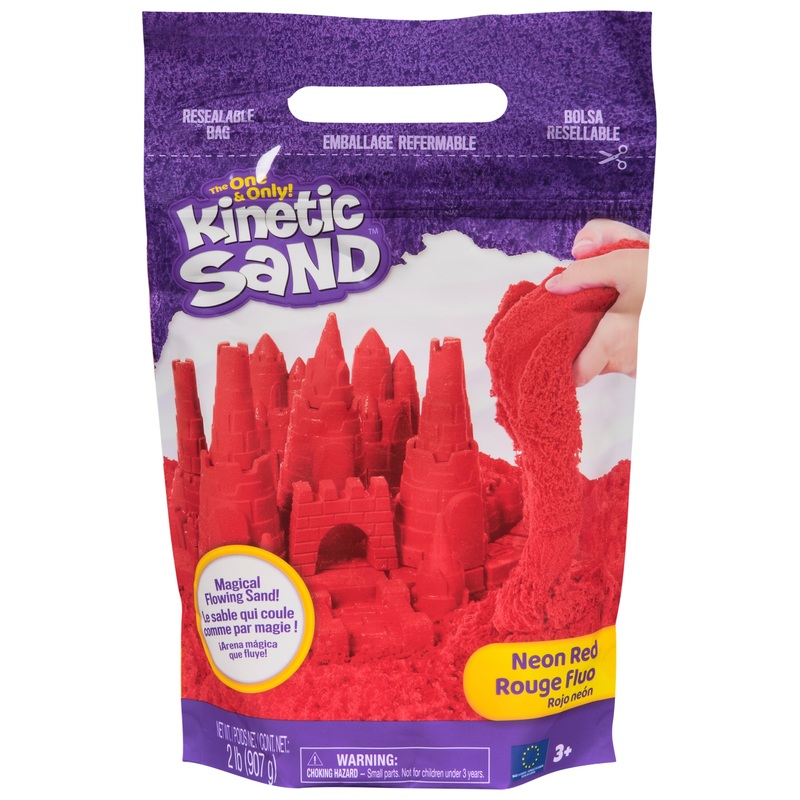 Kinetic Sand 907 g rood