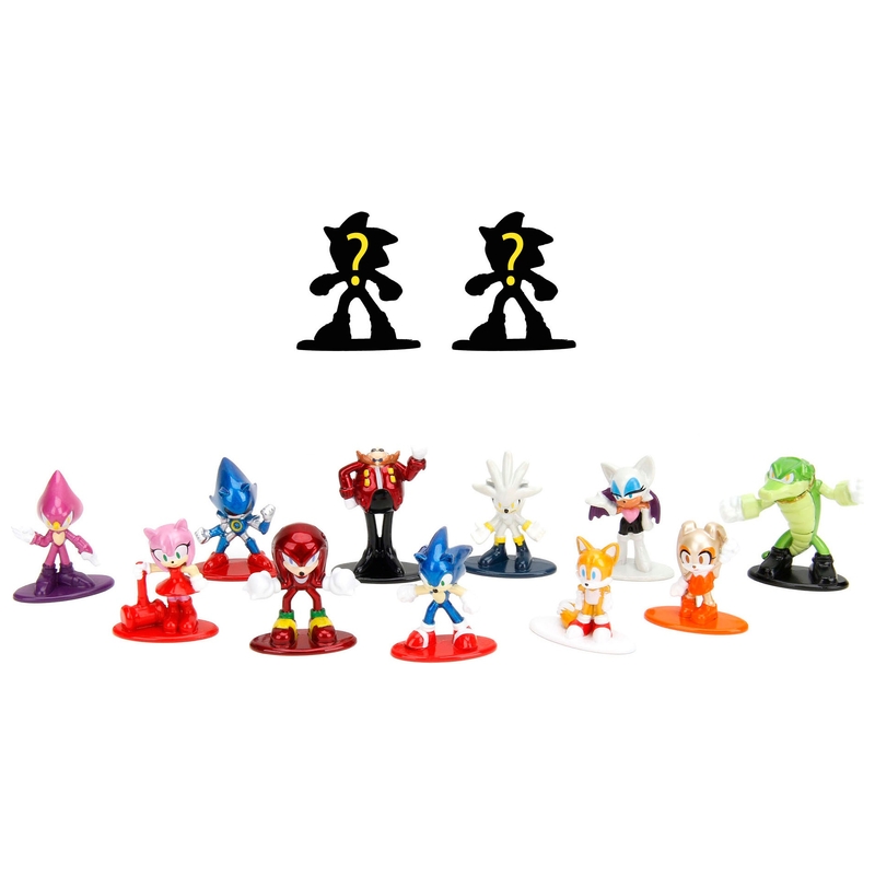Sonic the Hedgehog Nano Metalfigs Figuren assorti