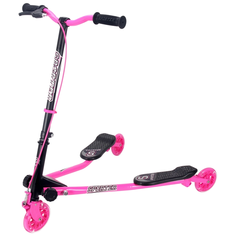 Rahmory Cosmic LED Light-Up 3 Wheel Scooter UK side profile