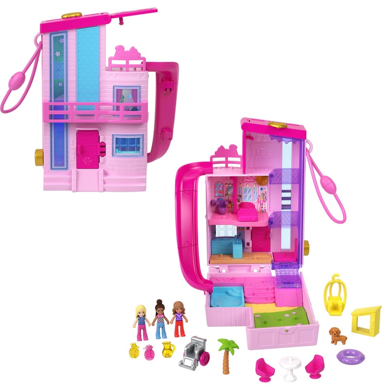 Polly Pocket Compact Apenmama en Baby