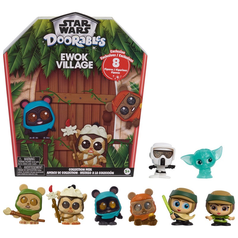 Star Wars Doorables - Coffret 8 Figurines Collector Ewok