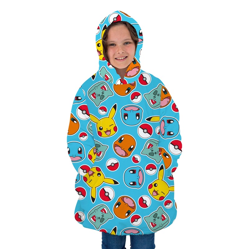 Pokémon Hugzee Fleece Trui Maat M