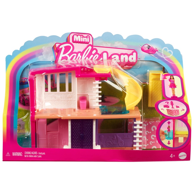 Barbie - Mini Barbieland Maison avec Poupée - Modèle Aléatoire