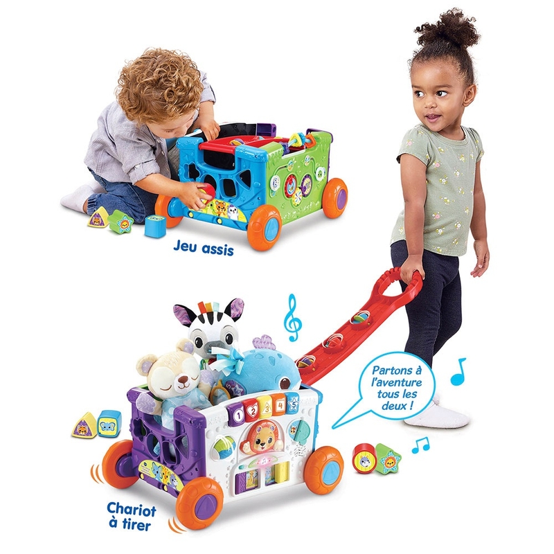 VTech - Super Chariot Interactif Multi-Activités