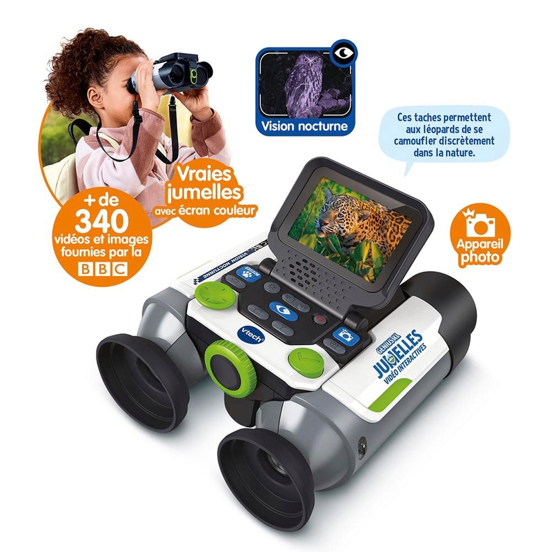 VTech - Genius XL Jumelles Interactives Vidéo
