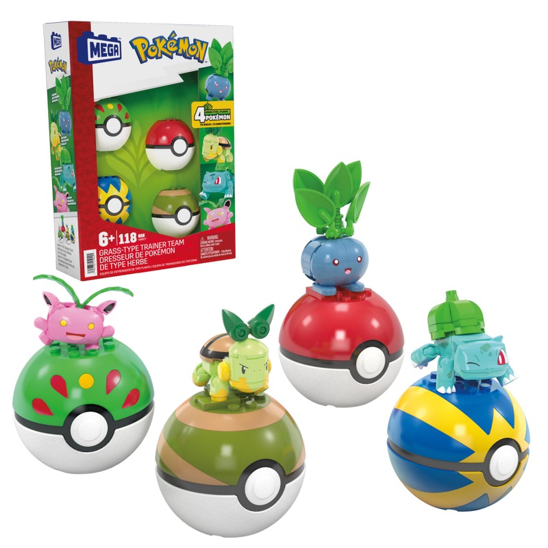 Pokémon 4 Plant Pokémons