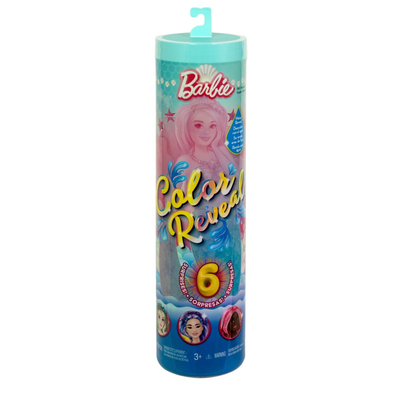 Barbie - Color Reveal Poupée Sirène