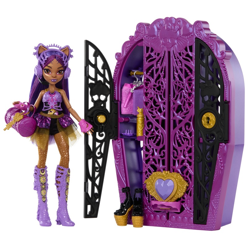 Monster High - Casier Secret Monster Mystery - Clawdeen Loup