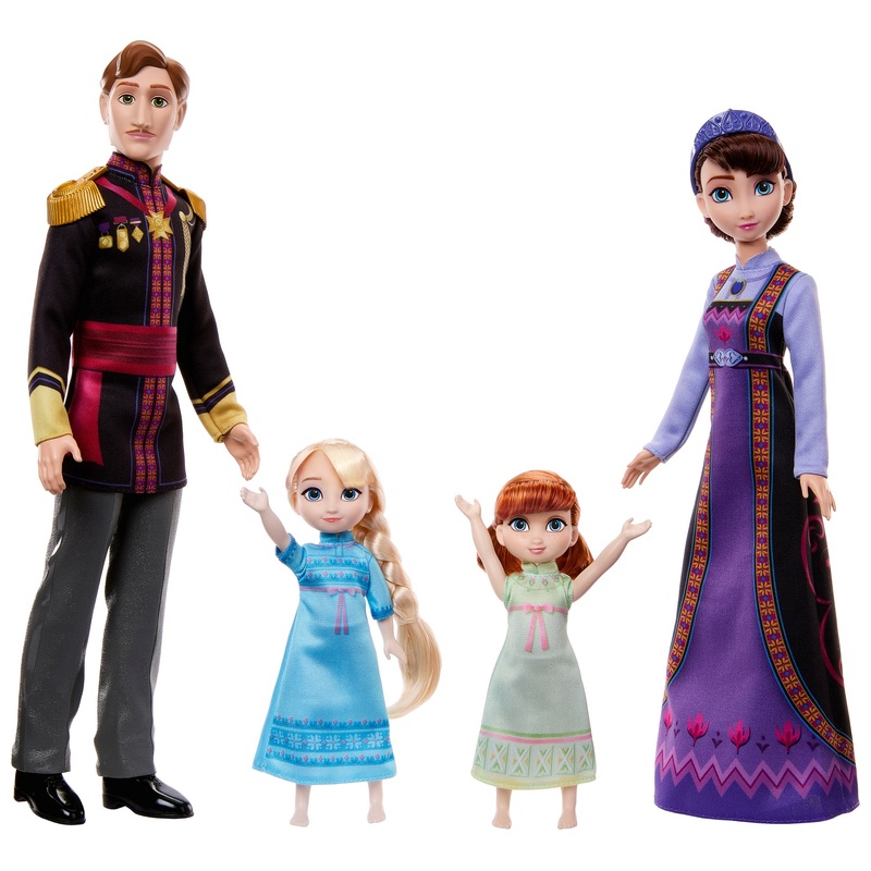 Disney Frozen Set Koninklijke Familie met Anna en Elsa