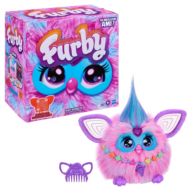 Furby - Peluche Interactive Barbe à Papa