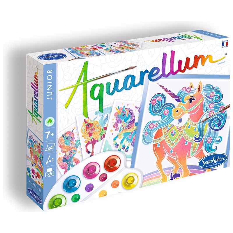 SentoSphère - Aquarellum Junior Licornes