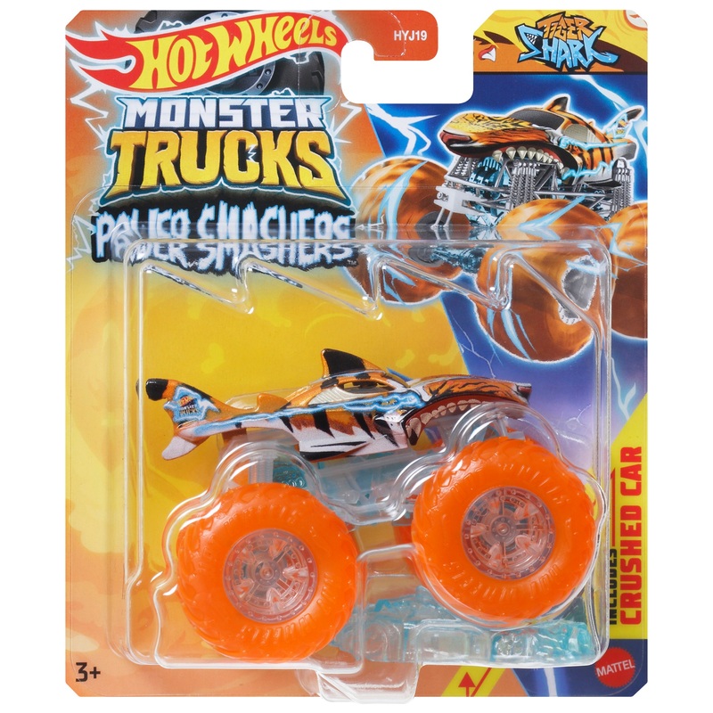 Hot Wheels Monster Trucks Power Smashers Truck assorti