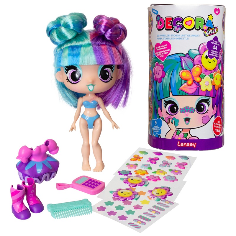 Decora Girlz - Mini Poupée Fleur 13 cm