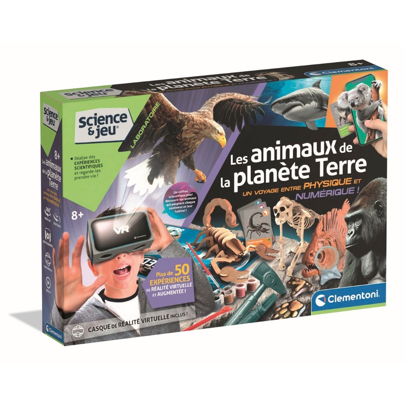 Science et Jeu - Les animaux de la planète Terre - Réalité Virtuelle