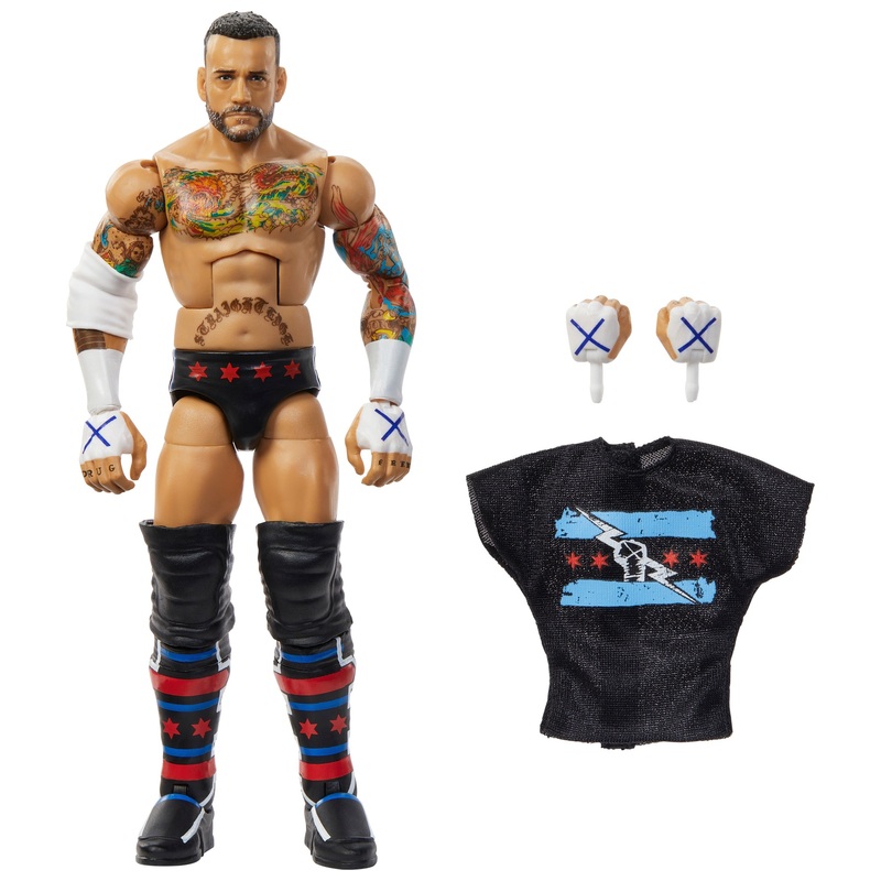 WWE Elite Series Actiefiguur Punk 15 cm