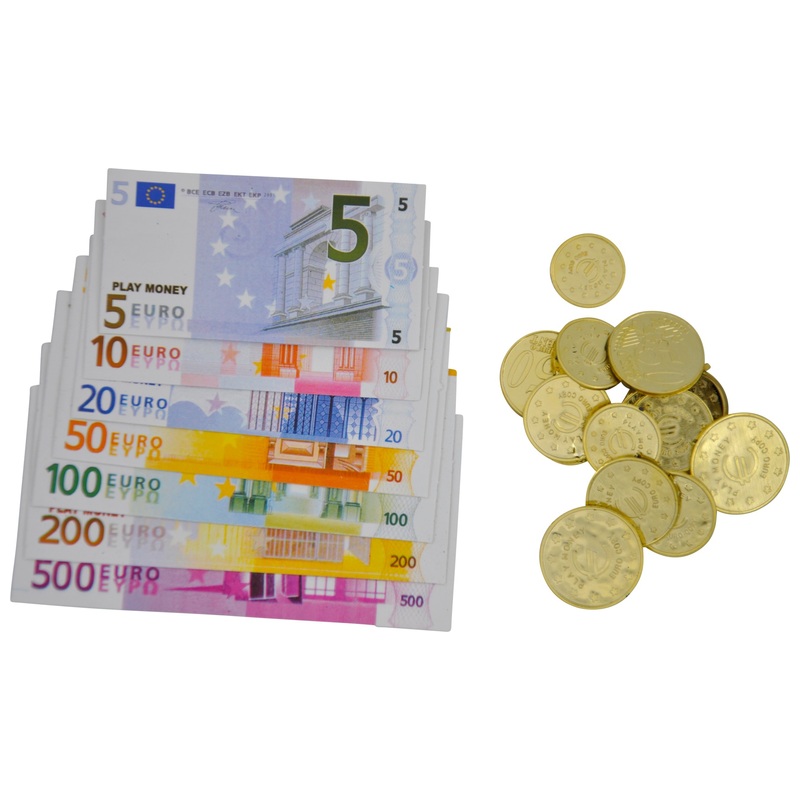 Kim'Play - Faux Billets et Pièces de Monnaie Euro