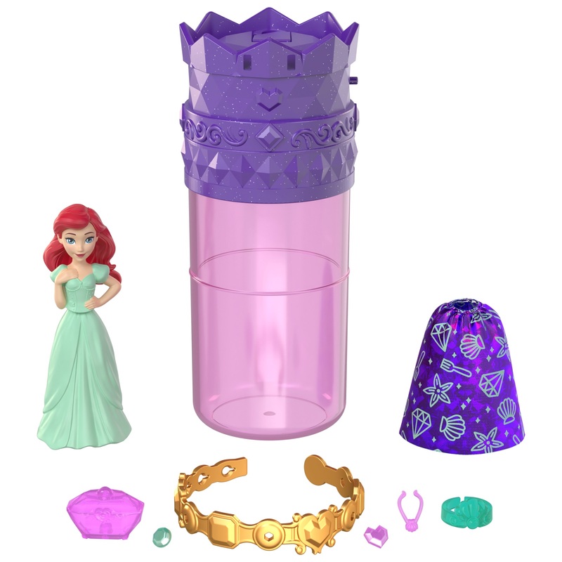 Disney Princesses - Royal Color Reveal Poupée 9 cm - Modèle Aléatoire