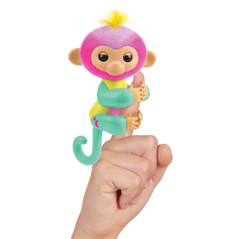 Fingerlings - Magic Moods Singe Interactif Jade 9 cm