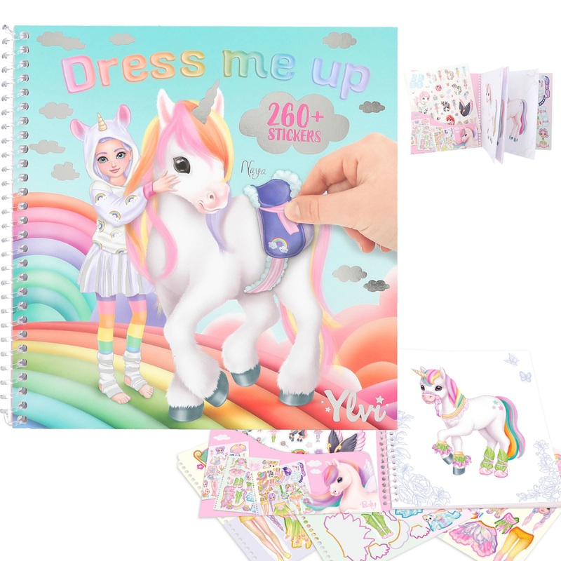 Ylvi Dress me UP stickerboek