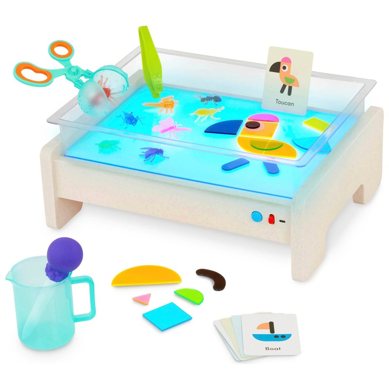 Battat Education Activity Lightbox Set Lernspielzeug mit