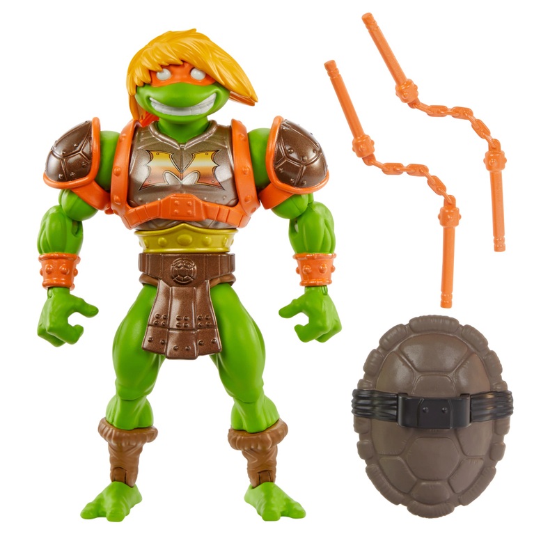 Masters of the Universe Origins Turtles of Grayskull figuur Michelangelo 14 cm