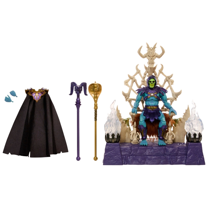 Masters of the Universe Masterverse Skeletor & Throne Pack