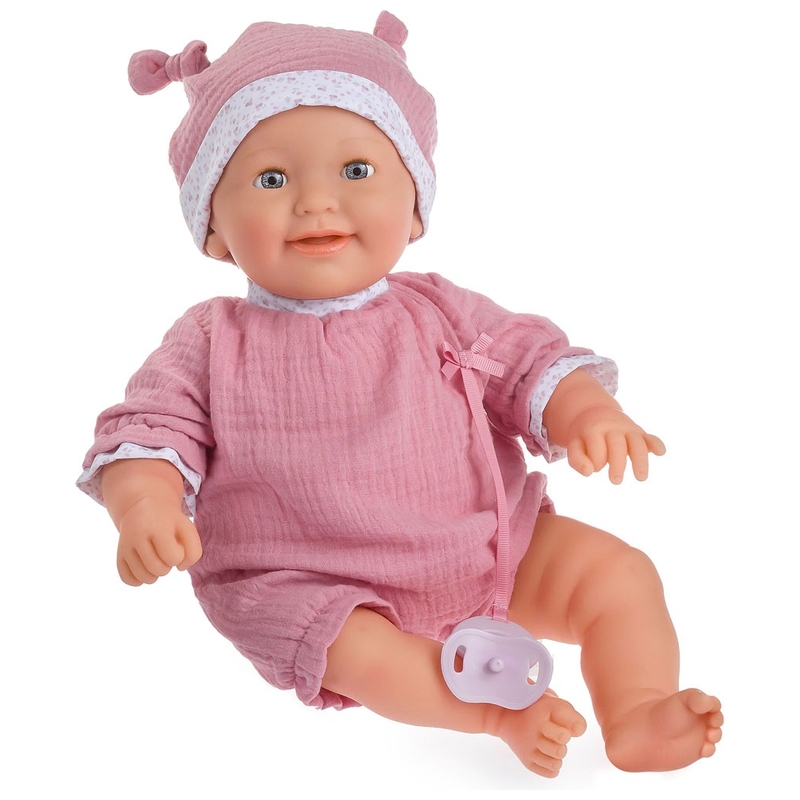 Poupon Nouveau-né en pyjama 43 cm