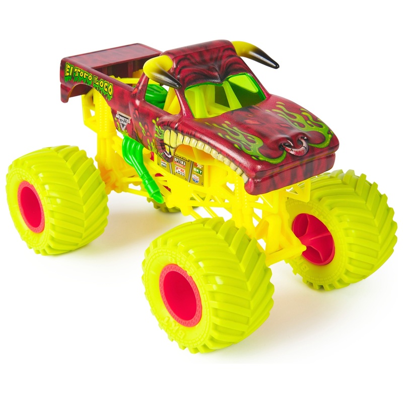 Monster Jam Monster Truck El Toro Loco Neon 1:42
