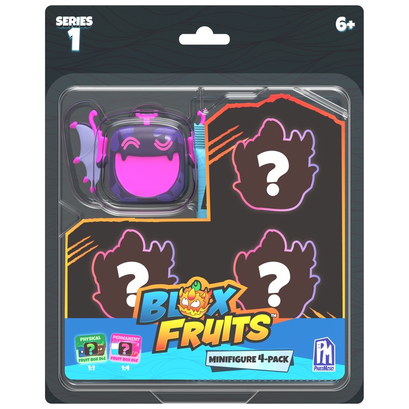 Blox Fruits - Roblox Coffret 4 Mini Figurines