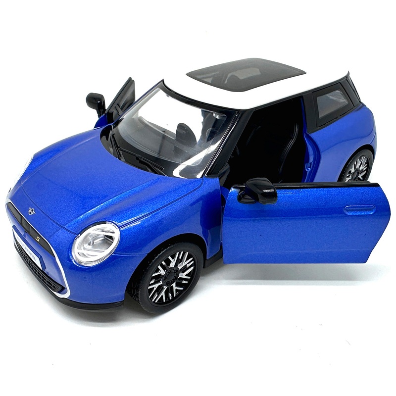 1:28 Mini Cooper EV Series Pull Back Diecast Car