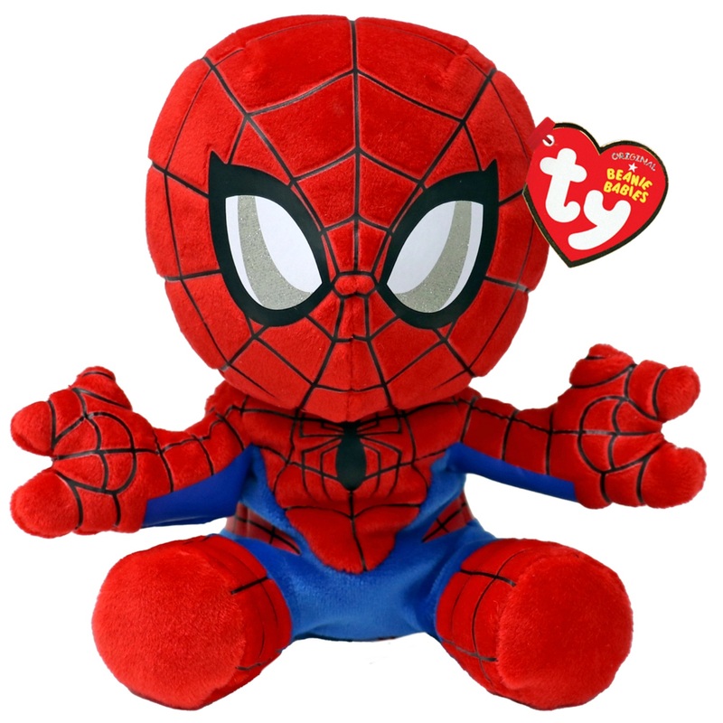 TY Beanie Babies Marvel Knuffel Spider-Man 15 cm