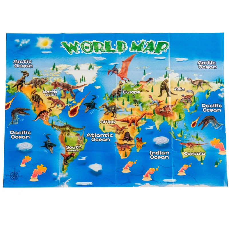 Dinosaur World Dinosaur Egg 50 Piece Figures and Accessories Set view 5