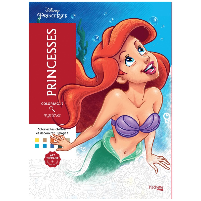 Princesses Disney - Coloriages Mystères