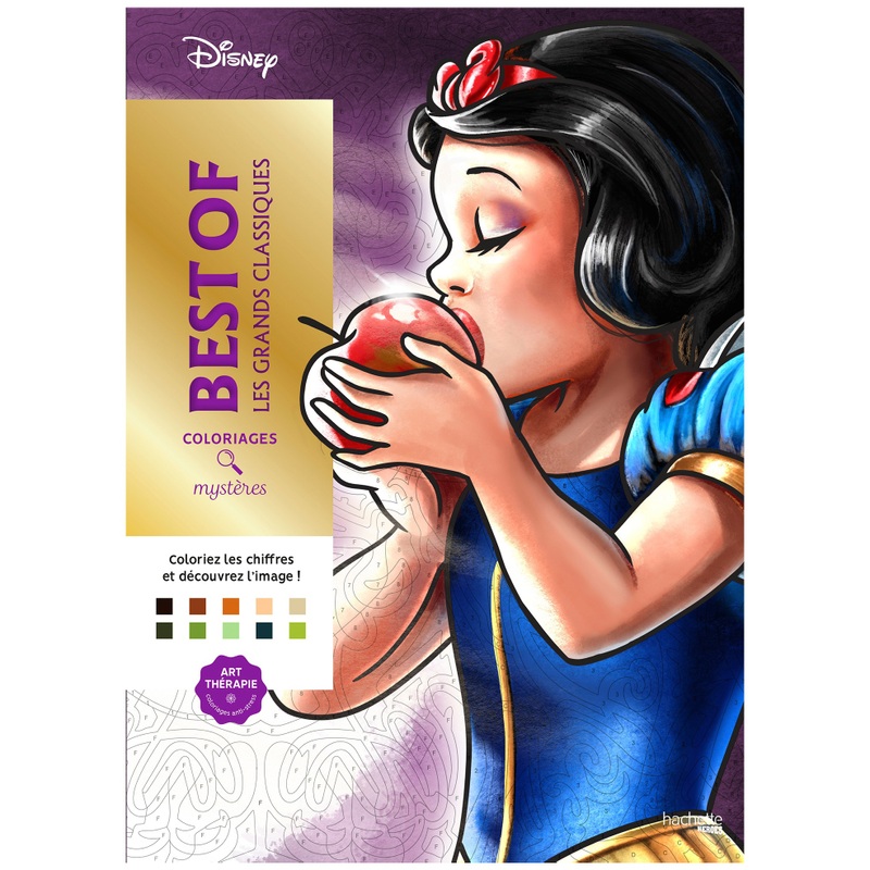 Disney - Coloriages Mystères - Grands Classiques Disney