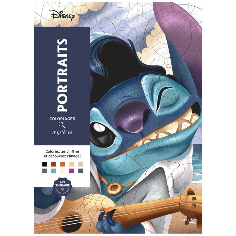 Disney - Coloriages Mystères - Disney Portraits